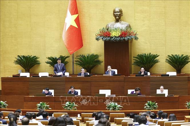 Quang cảnh phiên họp. Ảnh: Doãn Tấn - TTXVN