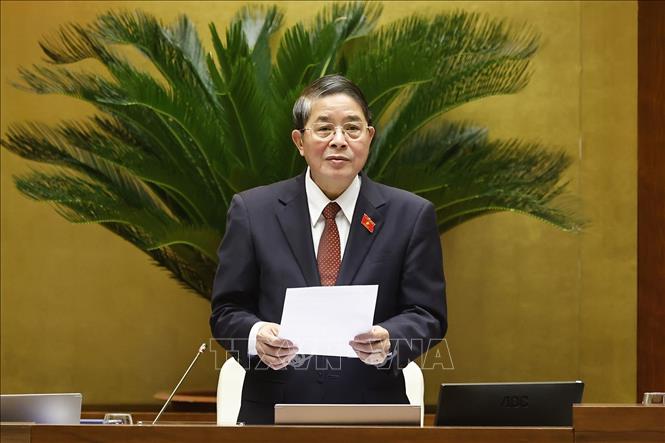 Phó Chủ tịch Quốc hội Nguyễn Đức Hải phát biểu. Ảnh: Doãn Tấn - TTXVN