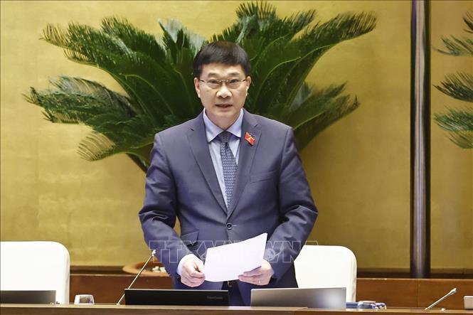 Phó Chủ tịch Quốc hội Vũ Hồng Thanh phát biểu. Ảnh: Doãn Tấn - TTXVN