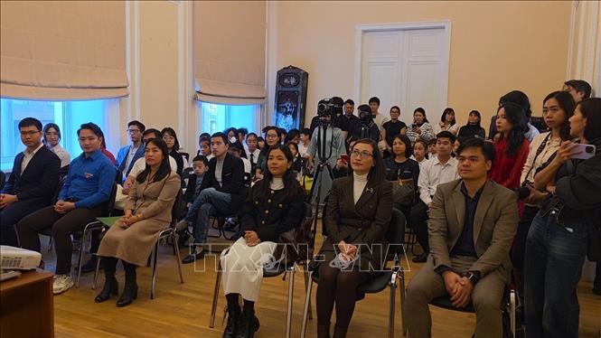  Các đại biểu dự Lễ kỷ niệm. Ảnh: Trần Hải - PV TTXVN tại Nga