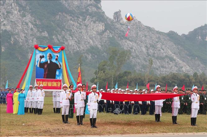 Quang cảnh lễ khai mạc. Ảnh: Trọng Đức - TTXVN