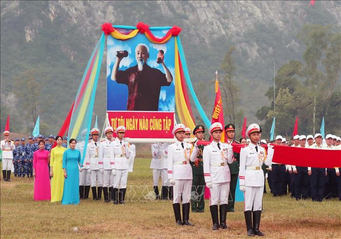 Quang cảnh lễ khai mạc. Ảnh: Trọng Đức - TTXVN