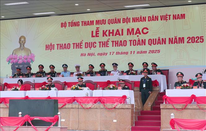 Quang cảnh lễ khai mạc. Ảnh: Trọng Đức - TTXVN
