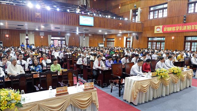 Quang cảnh Đại hội phiên làm việc thứ nhất. Ảnh: Đức Hạnh - TTXVN