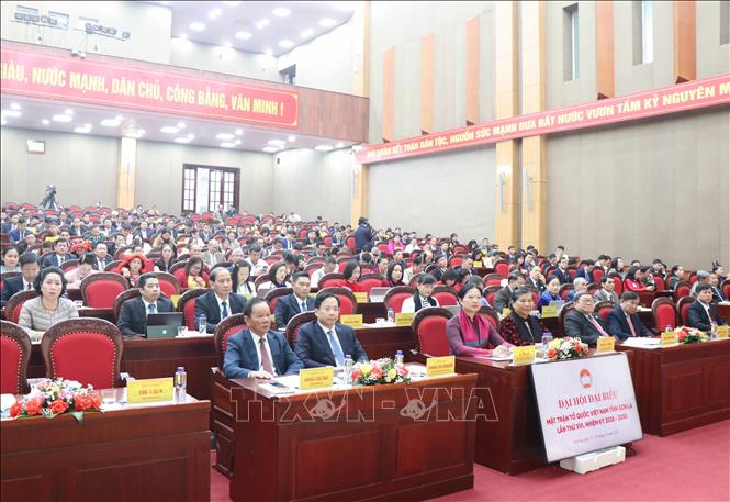 Các đại biểu dự Đại hội. Ảnh: Nguyễn Cường - TTXVN. 
