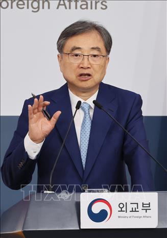 Ngoại trưởng Hàn Quốc Cho Hyun. Ảnh: Yonhap/TTXVN