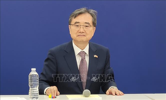 Ngoại trưởng Hàn Quốc Cho Hyun. Ảnh: Yonhap/TTXVN