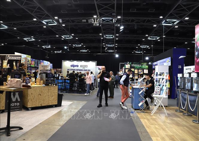 Từ một sự kiện chuyên ngành khiêm tốn, Israfood nay đã trở thành điểm hẹn quen thuộc của doanh nghiệp, chuyên gia và những người làm nghề thực phẩm và đồ uống (F&B) đến từ nhiều nơi trên thế giới. Ảnh: Thanh Bình - PV TTXVN tại Tel Aviv