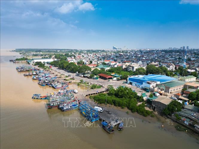 Cảng cá Lạch Hới, phường Sầm Sơn, tỉnh Thanh Hoá. Ảnh: Lê Đông - TTXVN