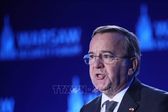 Bộ trưởng Quốc phòng Đức Boris Pistorius. Ảnh: Ảnh: PAP/TTXVN