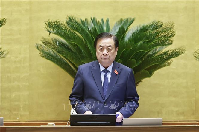 Phó Chủ tịch Quốc hội Lê Minh Hoan phát biểu. Ảnh: Doãn Tấn - TTXVN