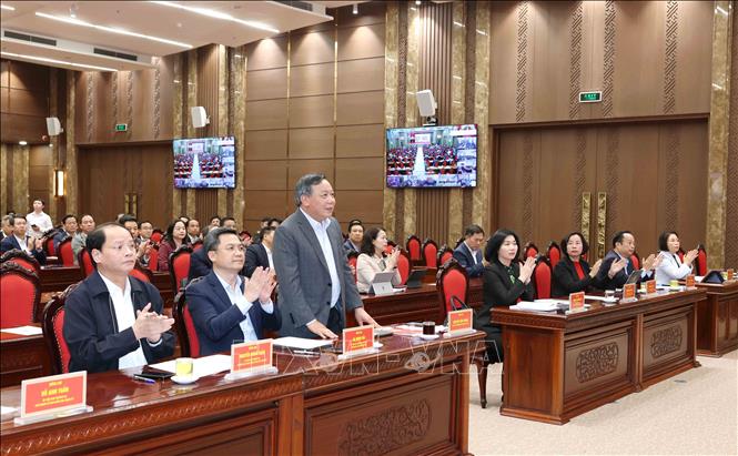 Đại biểu tham dự hội nghị. Ảnh: Phương Hoa - TTXVN