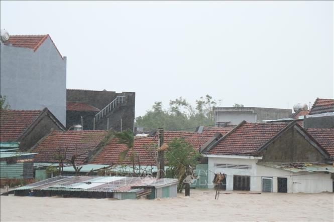 Chiều 21/11, trên địa bàn phía Đông Đắk Lắk vẫn có mưa to. Ảnh: Tuấn Anh - TTXVN