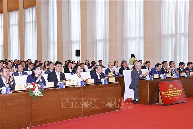 Đại biểu dự diễn đàn. Ảnh: Doãn Tấn - TTXVN
