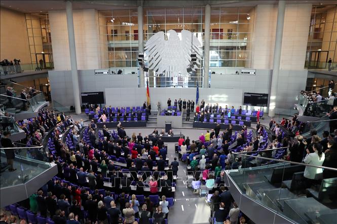 (Tư liệu) Toàn cảnh phiên họp Quốc hội Đức tại thủ đô Berlin. Ảnh: THX/TTXVN