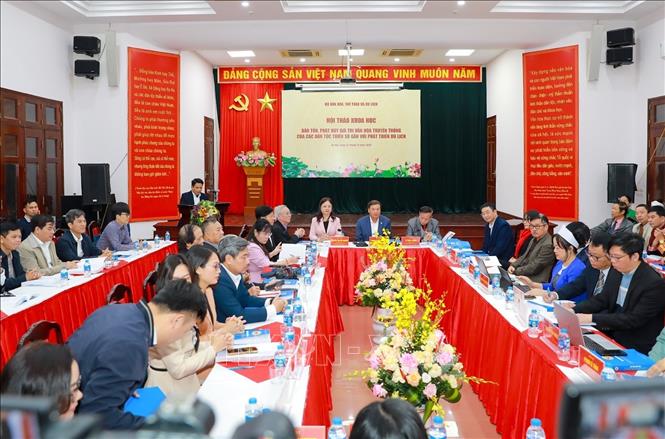 Quang cảnh Hội thảo. Ảnh: Khánh Hoà - TTXVN