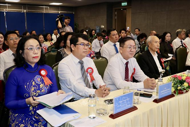 Các đại biểu tham dự đại hội Hội hữu nghị Việt Nam - Ấn Độ Thành phố Hồ Chí Minh lần thứ nhất. nhiệm kỳ 2025-2030. Ảnh: Thanh Vũ-TTXVN 