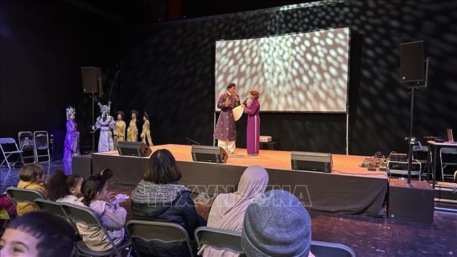 An art performance by 