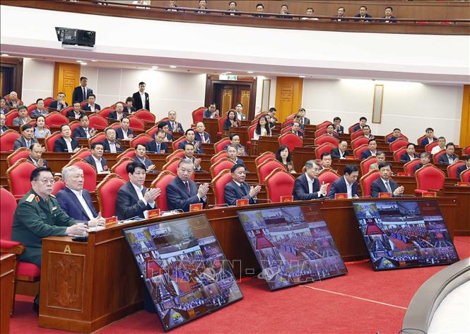 Tổng Bí thư Tô Lâm và các đại biểu tại hội nghị. Ảnh: Thống Nhất – TTXVN