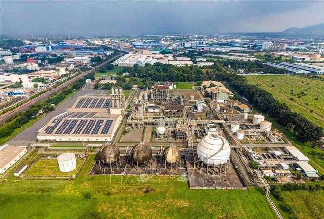 Quang cảnh nhà máy TCP VINA tại KCN Gò Dầu (Đồng Nai). Ảnh: Hoàng Hiếu - TTXVN