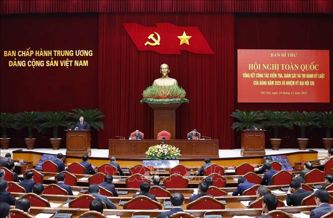 A view of the national conference. VNA Photo