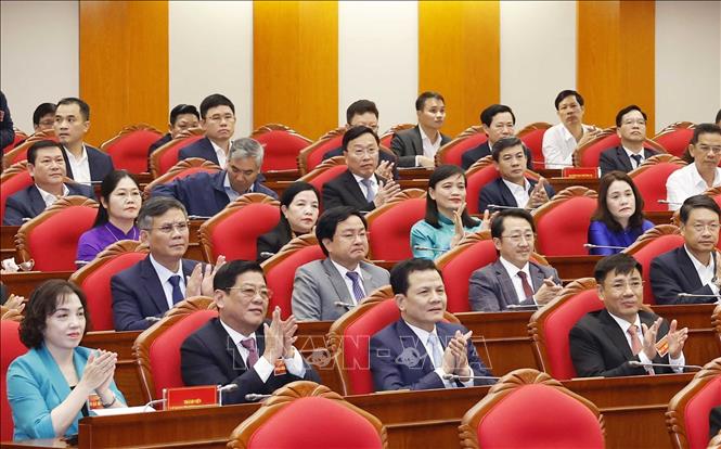 Delegates attend the national conference. VNA Photo