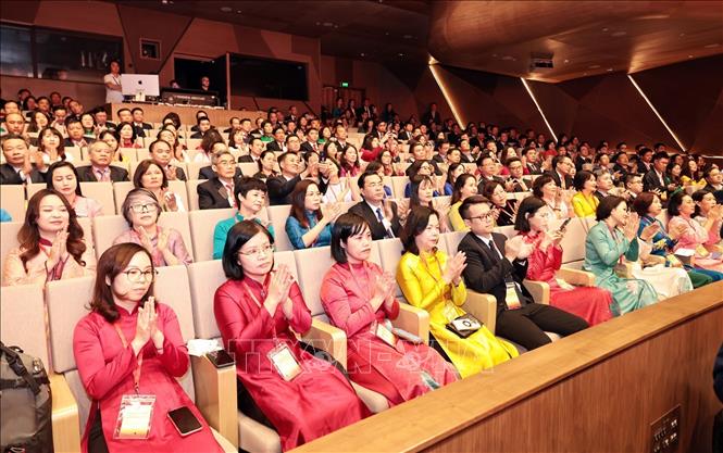 Các đại biểu tham dự đại hội. Ảnh: Trần Việt - TTXVN