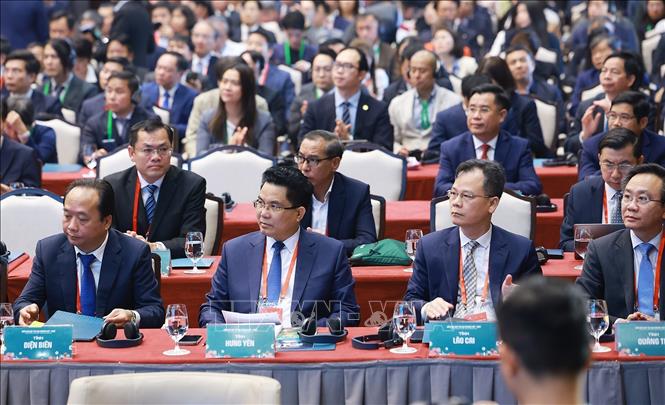 Các đại biểu tham dự Diễn đàn hợp tác địa phương Việt Nam-Nhật Bản. Ảnh: Dương Giang-TTXVN

