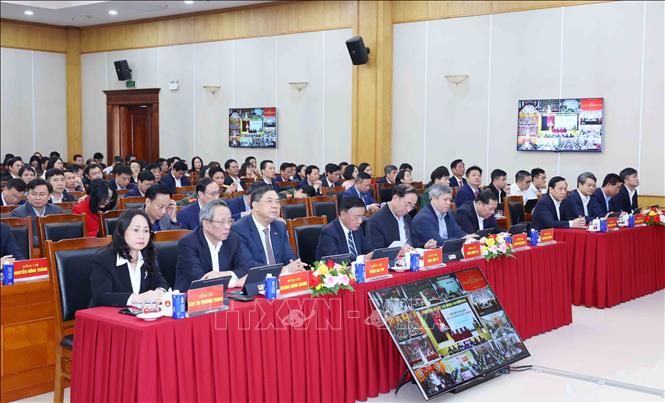 Đại biểu tham dự hội nghị. Ảnh: Phương Hoa - TTXVN