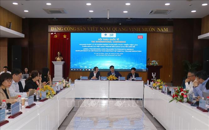 Quang cảnh Hội thảo. Ảnh: Thanh Vũ-TTXVN
