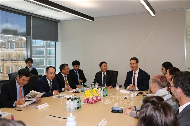 Toàn cảnh buổi làm việc của Phó Thủ tướng Trần Hồng Hà với Tập đoàn SunRice. Ảnh: Văn Linh – PV TTXVN tại Australia