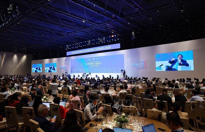 A view of the dialogue. VNA Photo: Dương Giang 