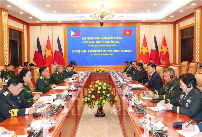 A view of the dialogue. VNA Photo: Trọng Đức