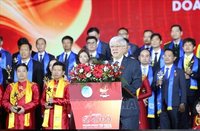 Phó Chủ tịch Thường trực Quốc hội Đỗ Văn Chiến phát biểu chỉ đạo. Ảnh: Minh Đức – TTXVN