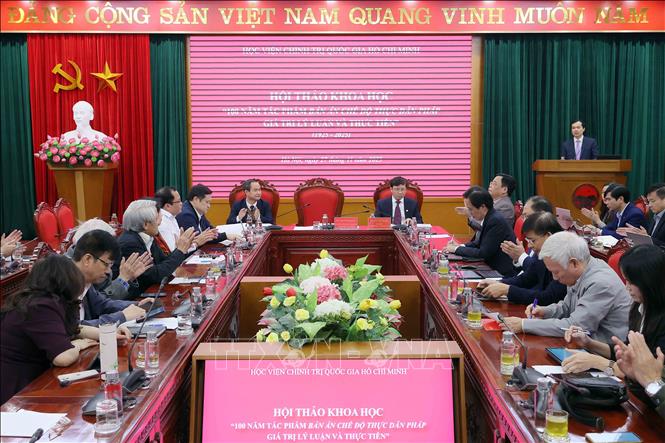 Quang cảnh hội thảo. Ảnh: An Đăng - TTXVN