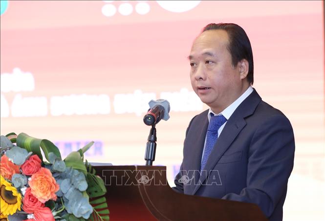 Ông Nguyễn Minh Phú, Phó Chủ tịch UBND tỉnh Điện Biên, phát biểu tại sự kiện. Ảnh: Trung Kiên - TTXVN