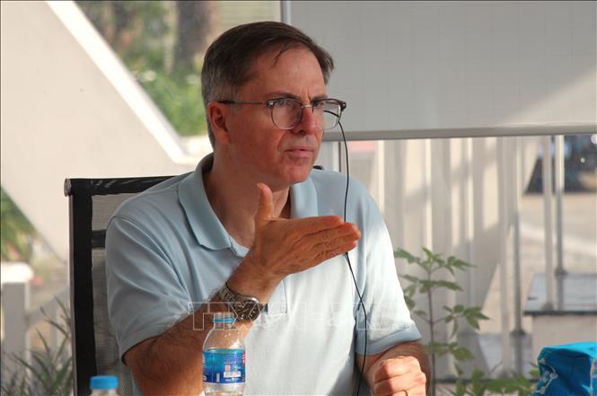 Ông Carlos Felipe Jaramillo, Phó Chủ tịch Ngân hàng Thế giới phụ trách Đông Nam Á – Thái Bình Dương. Ảnh: Nguyễn Hằng - TTXVN