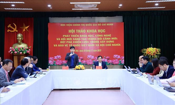 Quang cảnh hội thảo. Ảnh: Tuấn Anh - TTXVN