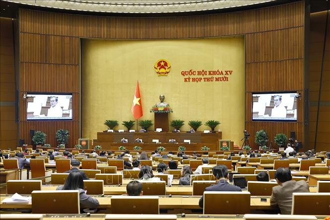 Quang cảnh phiên họp. Ảnh: Doãn Tấn - TTXVN