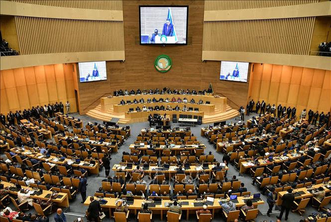 Toàn cảnh một phiên họp bất thường của Liên minh châu Phi tại Addis Ababa, Ethiopia. Ảnh: THX/TTXVN