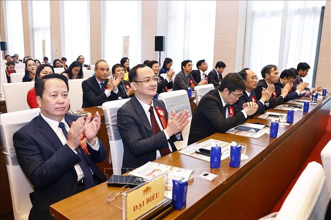 Đại biểu dự Đại hội. Ảnh: Doãn Tấn - TTXVN