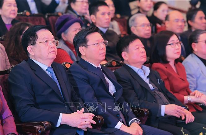 Các đại biểu tham dự buổi lễ. Ảnh: Lê Đông - TTXVN