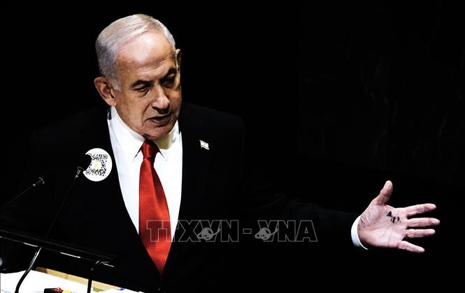 Thủ tướng Israel Benjamin Netanyahu. Ảnh: THX/TTXVN