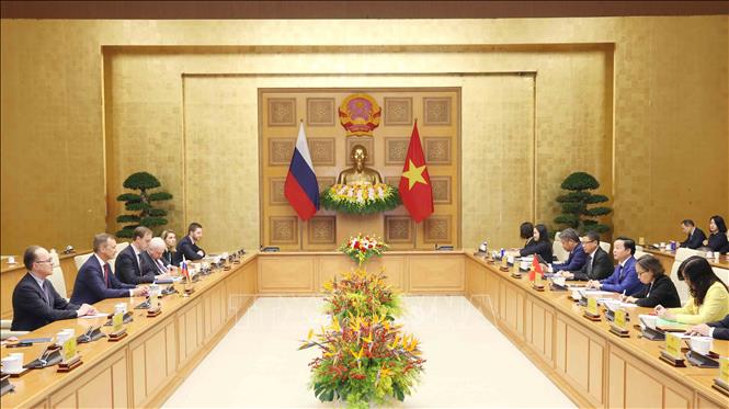 Quang cảnh buổi tiếp. Ảnh: Phương Hoa - TTXVN