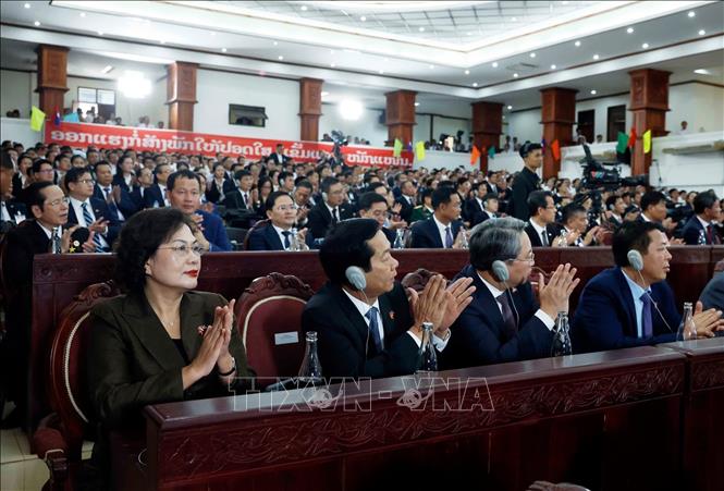 Delegates attend the event. VNA Photo: Thống Nhất 