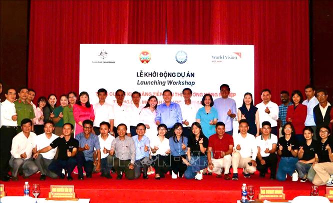 Đại biểu dự lễ khởi động Dự án 