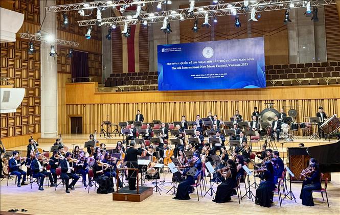 Tiết mục biểu diễn tại Lễ bế mạc. Ảnh: Phương Lan - TTXVN 