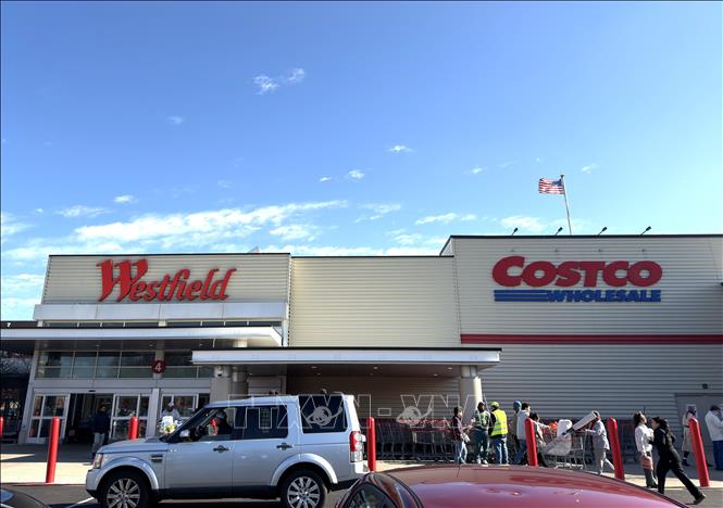 Một cửa hàng của Costco ở bang Maryland. (Ảnh: Ngọc Quang, PV TTXVN tại Mỹ)