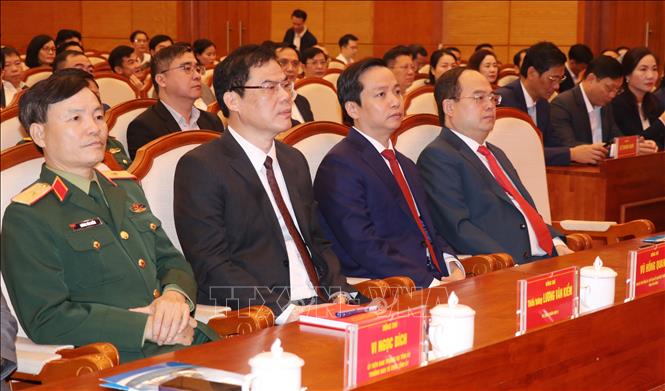 Đại biểu dự hội nghị. Ảnh: Văn Đức - TTXVN 