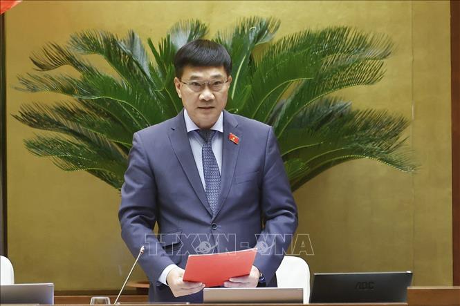 Phó Chủ tịch Quốc hội Vũ Hồng Thanh phát biểu. Ảnh: Doãn Tấn - TTXVN